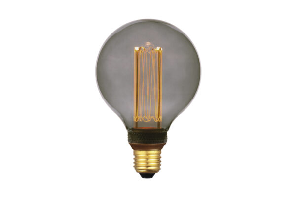 Haluta Lichtbron Smoke - 9,5 cm - Smokey Black