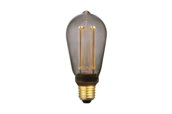 Haluta Lichtbron Smoke - 6,5 cm - Smokey Black