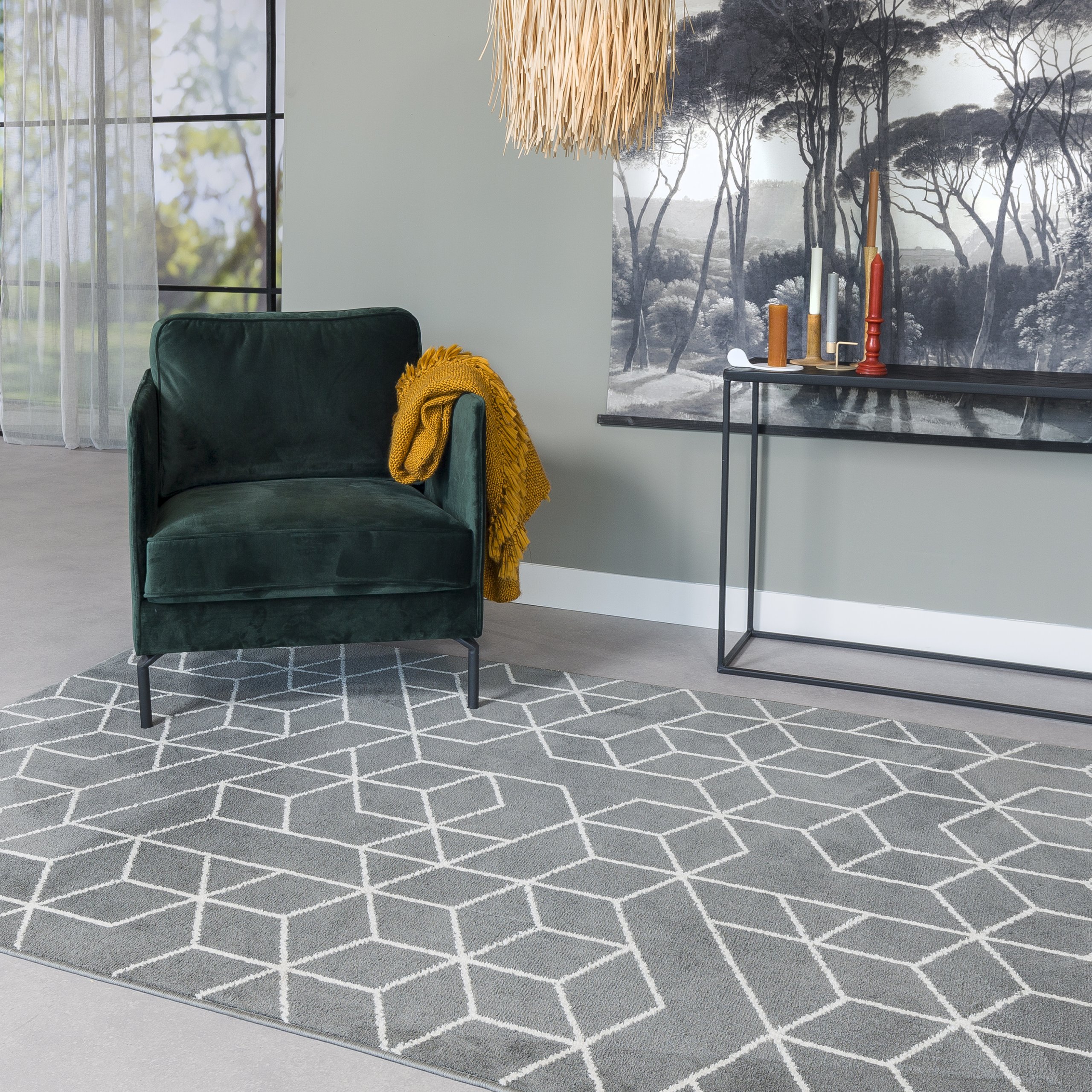 Haluta Karpet - 160 x 230 - C230 Antraciet - Afbeelding 2