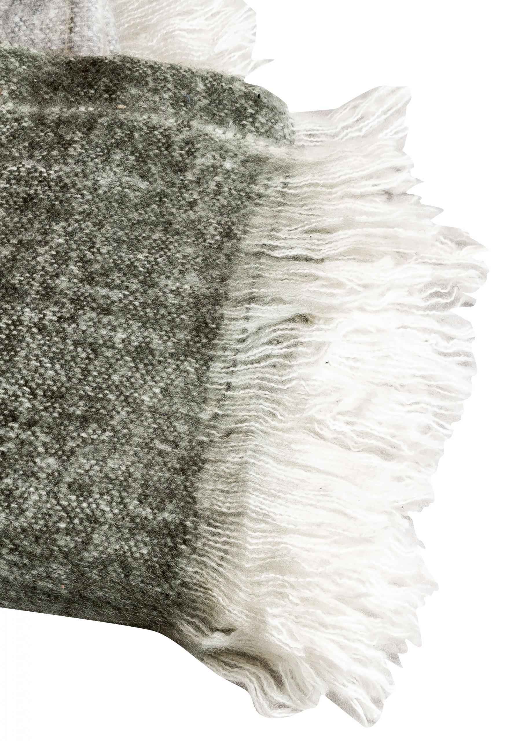 Haluta Plaid - 130 x 170 - Groen/Grijs - Afbeelding 4