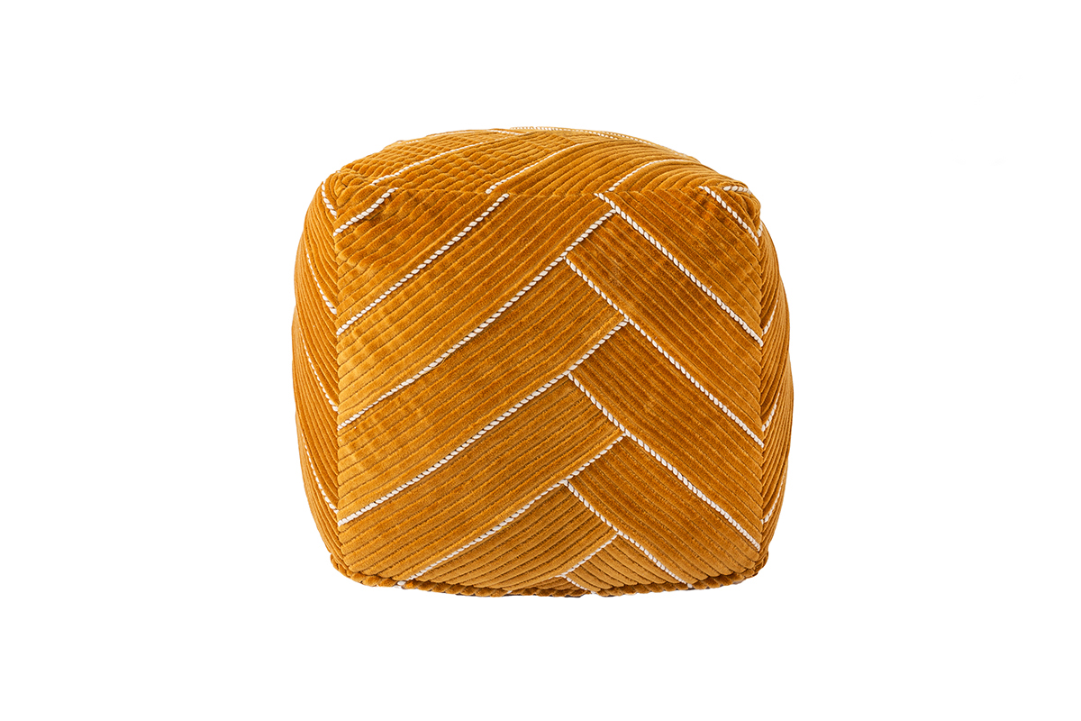 Haluta Poef - 45 x 45 - P550 Oker