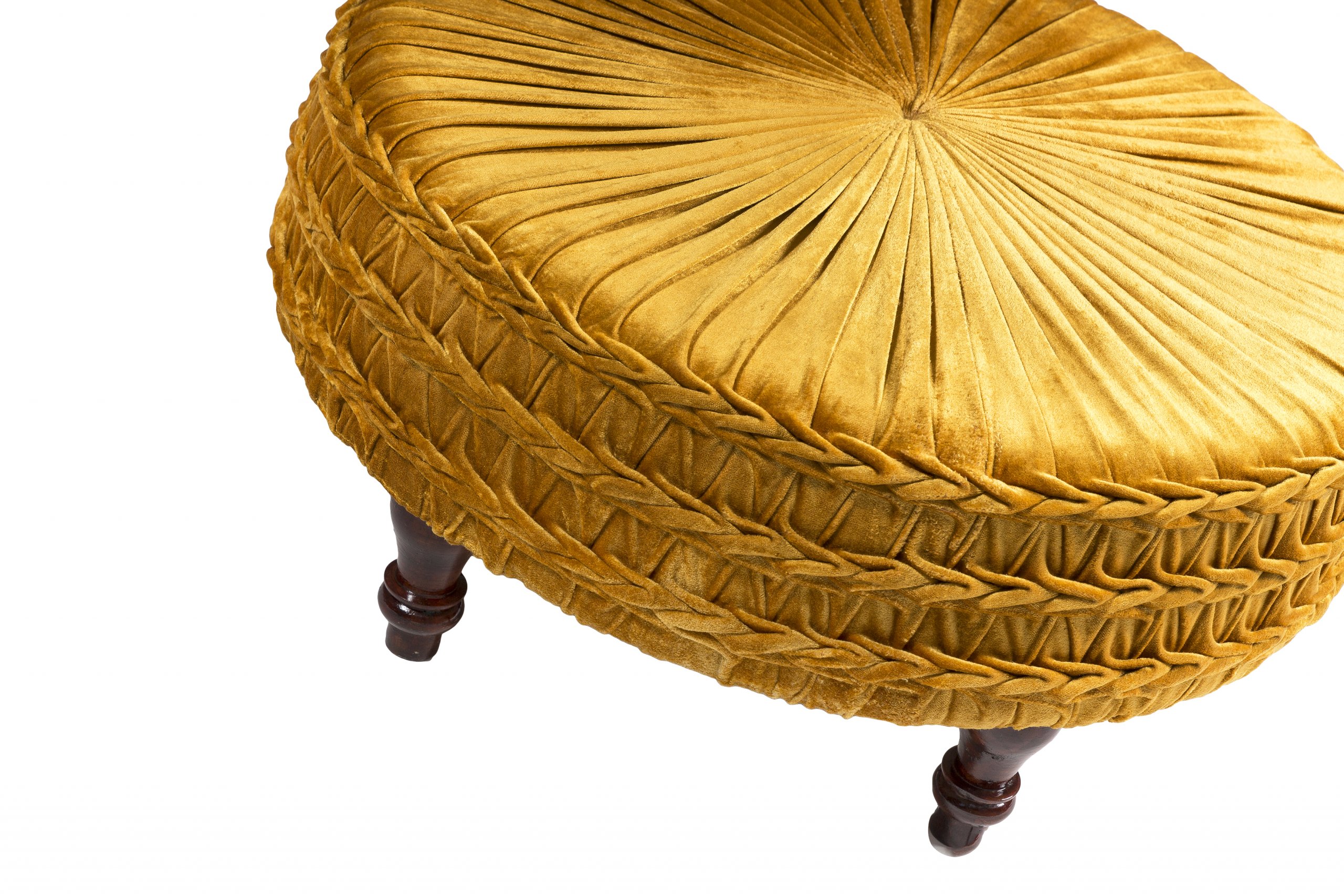 Haluta Poef - 60 x 60 - P550 Oker - Afbeelding 4