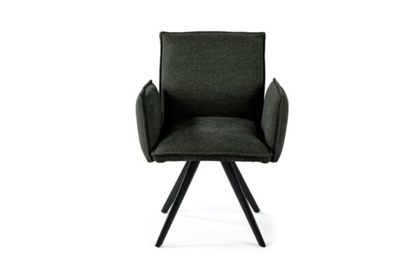 Haluta Eetkamerstoel James - Set van 2 - Eden - Groen - Afbeelding 5
