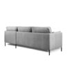 Haluta – Hoekbank Kevin – 255 x 157 x 85 cm – Grijs – Rechts - Afbeelding 5