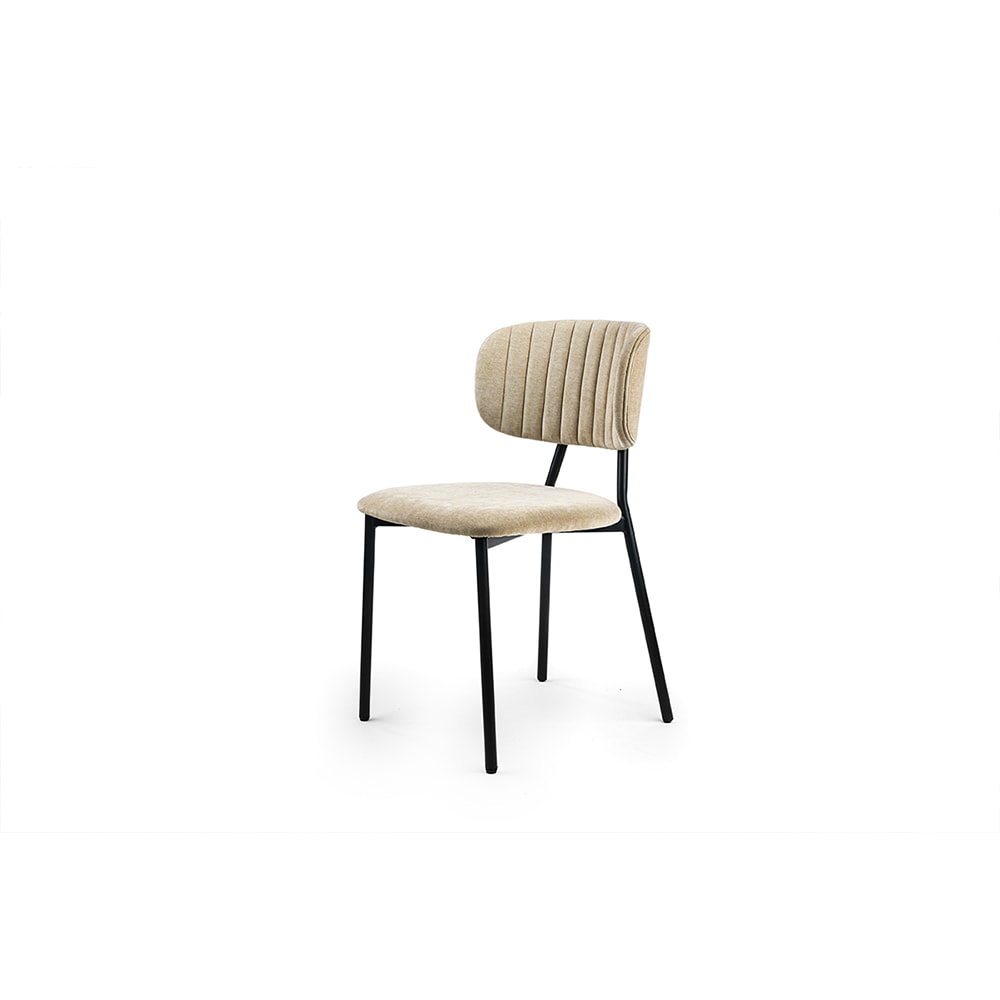 Haluta Eetkamerstoel Cali – Crème – €119,50 p.s – Set van 2 - Afbeelding 4