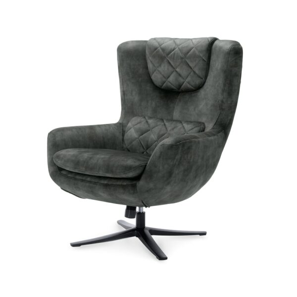 Haluta Relax Fauteuil Levi - Draaibaar - Hunter