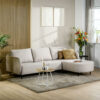 Haluta - Hoekbank Niek – 240 x 170 x 80 cm – Beige – Rechts