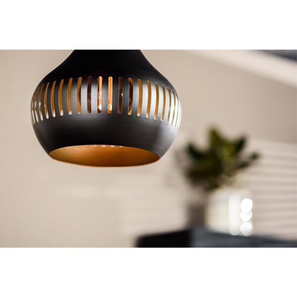 Haluta Hanglamp Lola - 3-lichts - Zwart - Afbeelding 3