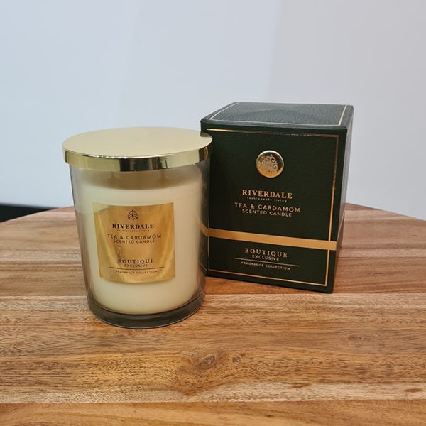 Riverdale - Boutique Exclusive Geurkaars - Tea & Cardamom - Afbeelding 2