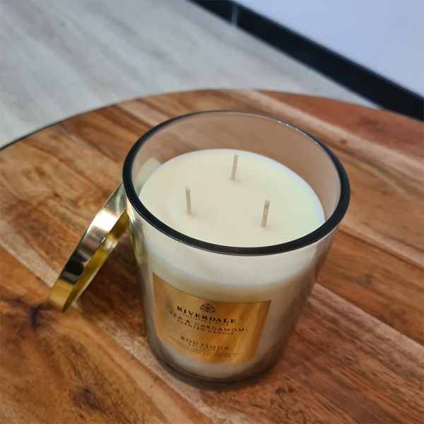 Riverdale - Boutique Exclusive Geurkaars - Tea & Cardamom - Afbeelding 4