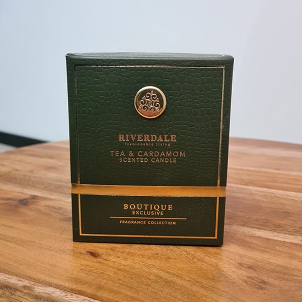 Riverdale - Boutique Exclusive Geurkaars - Tea & Cardamom - Afbeelding 3