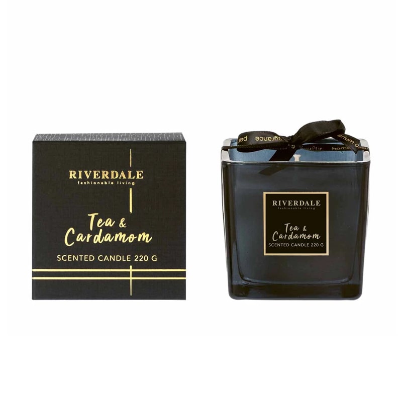 Riverdale - Geurkaars Deluxe - Zwart - 8cm