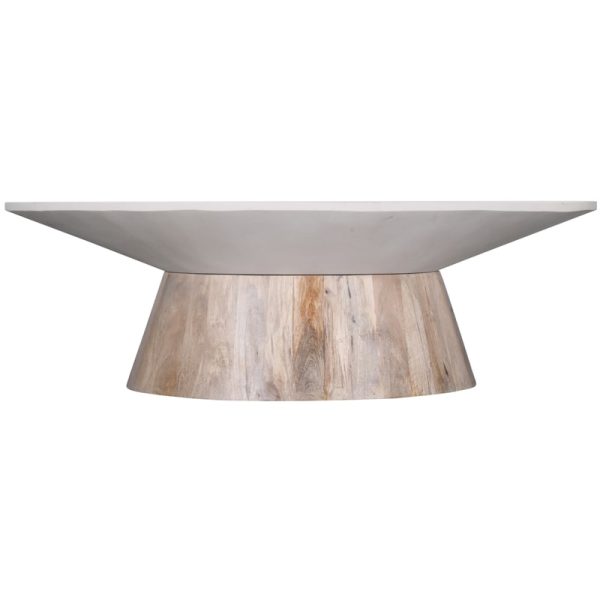 Moods - Salontafel Henry - 130 x 68 x 41 cm - Naturel - Afbeelding 4