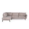 Haluta - Hoekbank Dexter - 296 x 210 x 90 cm - Beige - Links - Afbeelding 3
