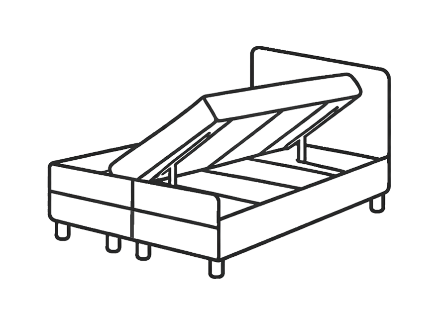 Opberg boxspring