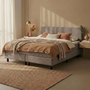 Haluta - Complete Boxspring Teddy - 120 x 200 cm